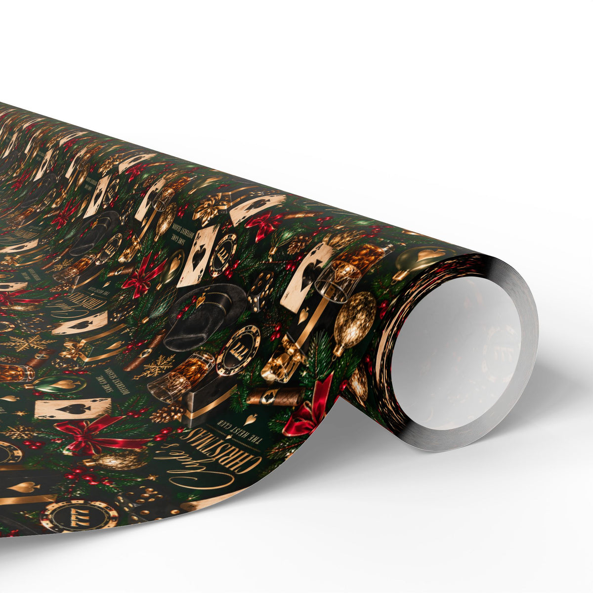 The Heist Club Clyde Casino Wrapping Paper