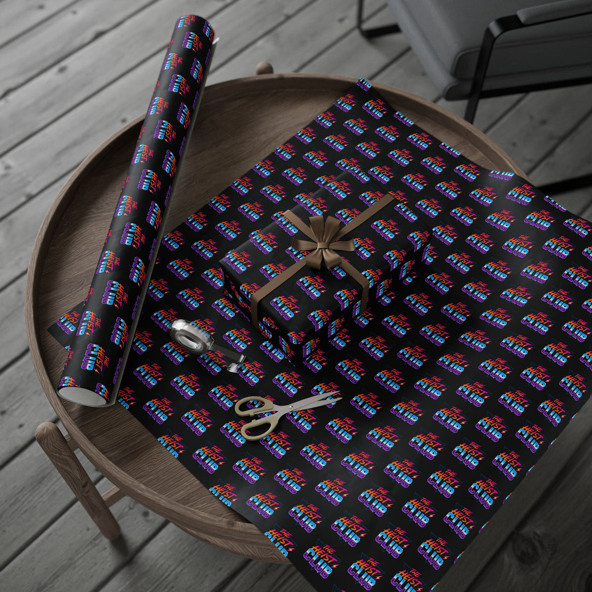 The Heist Club 80’s Gift Wrap