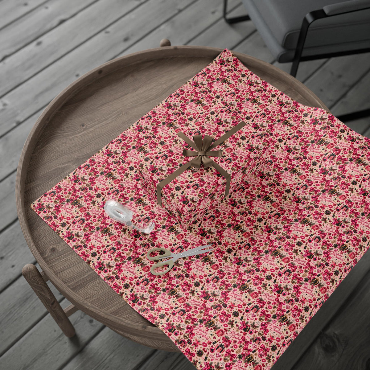 The Heist Club Bonnie Casino Wrapping Paper