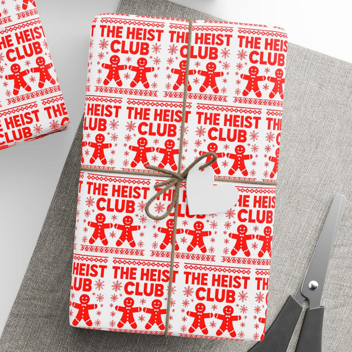 The Heist Club, Gingerbread Wrapping Paper