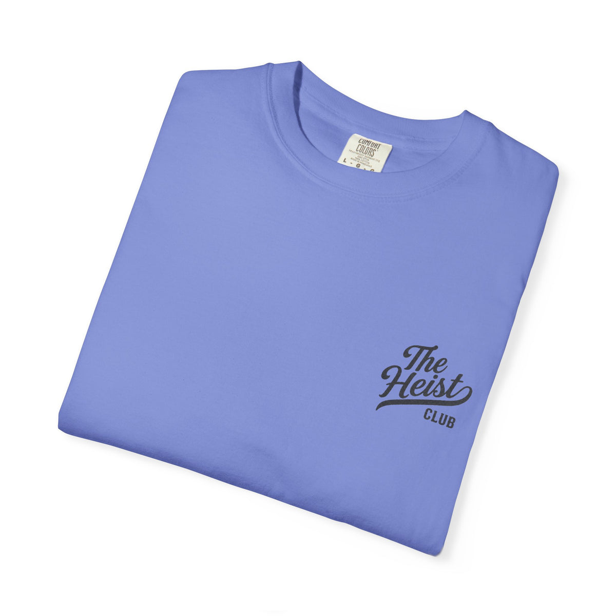 The Heist Club Minimal Logo Tee | Comfort Colors Garment-Dyed T-Shirt