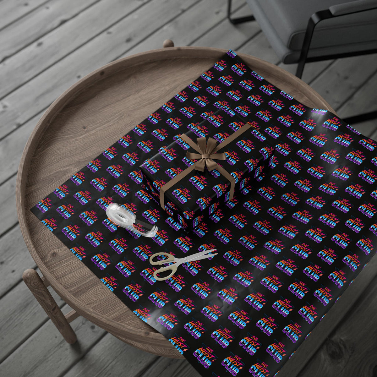 The Heist Club 80’s Gift Wrap