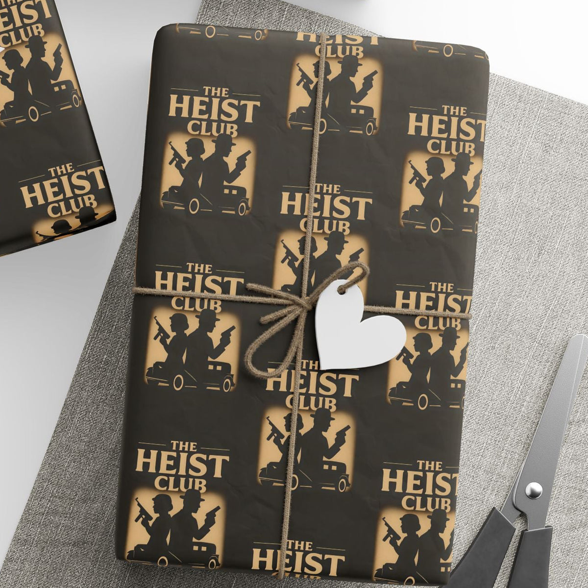 The Heist Club, B&C Pattern Wrapping Paper