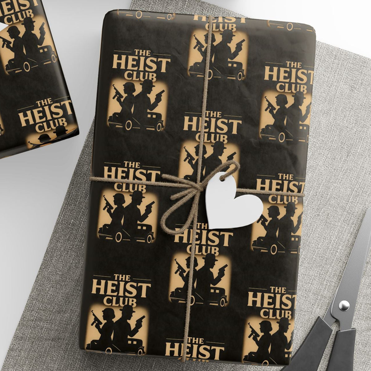 The Heist Club, B&C Pattern Wrapping Paper