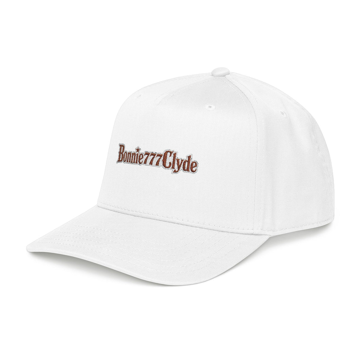 Bonnie777Clyde Two Tone Embroidered Cap