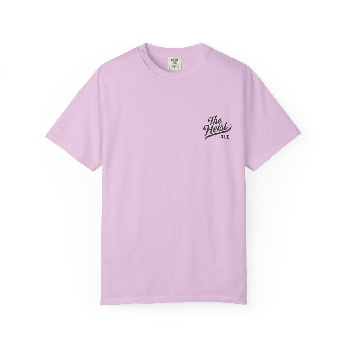 The Heist Club Minimal Logo Tee | Comfort Colors Garment-Dyed T-Shirt