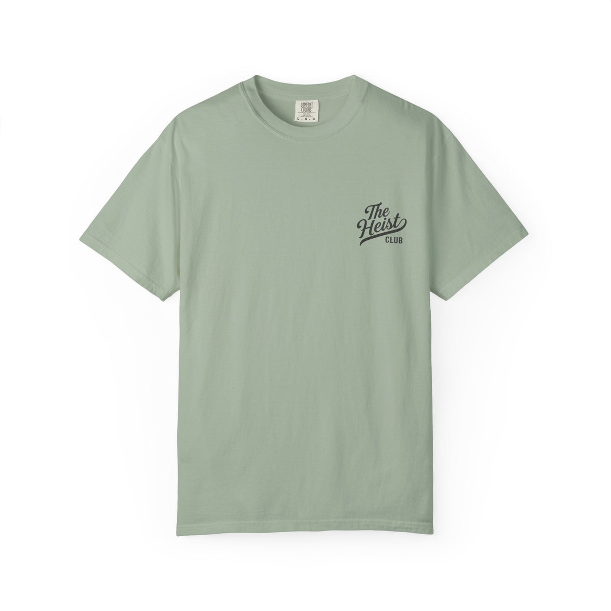 The Heist Club Minimal Logo Tee | Comfort Colors Garment-Dyed T-Shirt