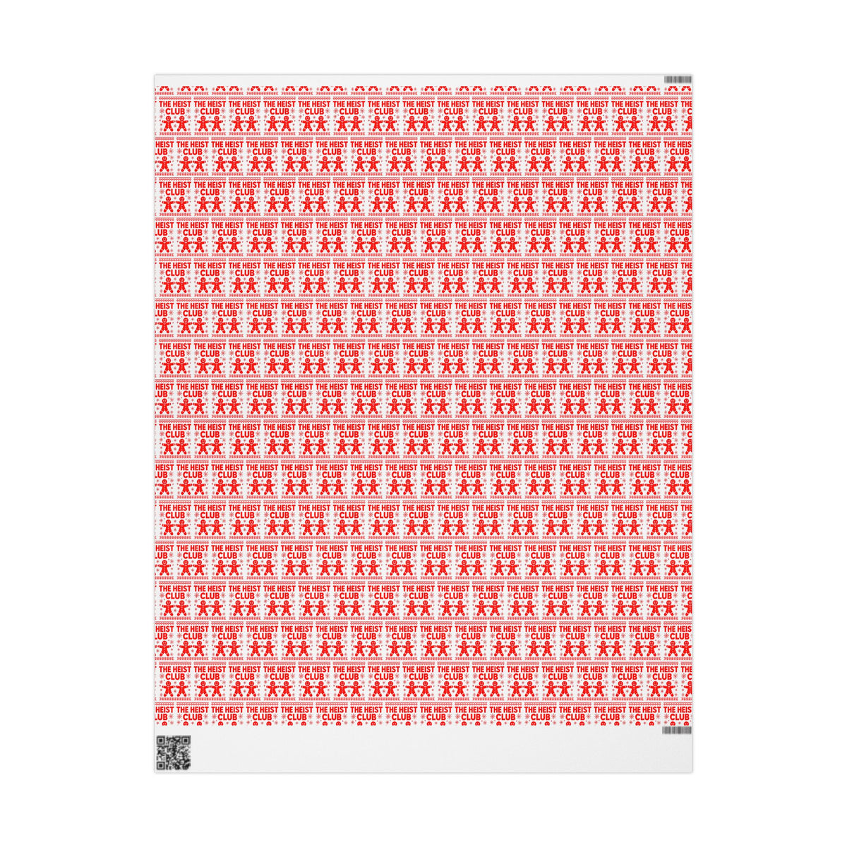 The Heist Club, Gingerbread Wrapping Paper