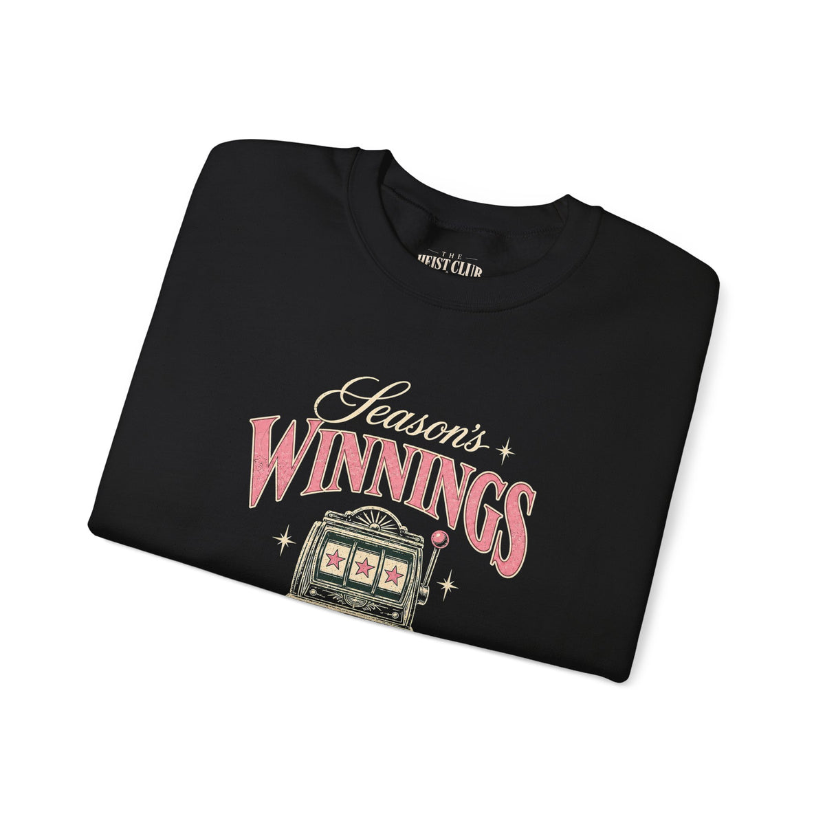 Season’s Winnings 777 Holiday Crewneck | The Heist Club