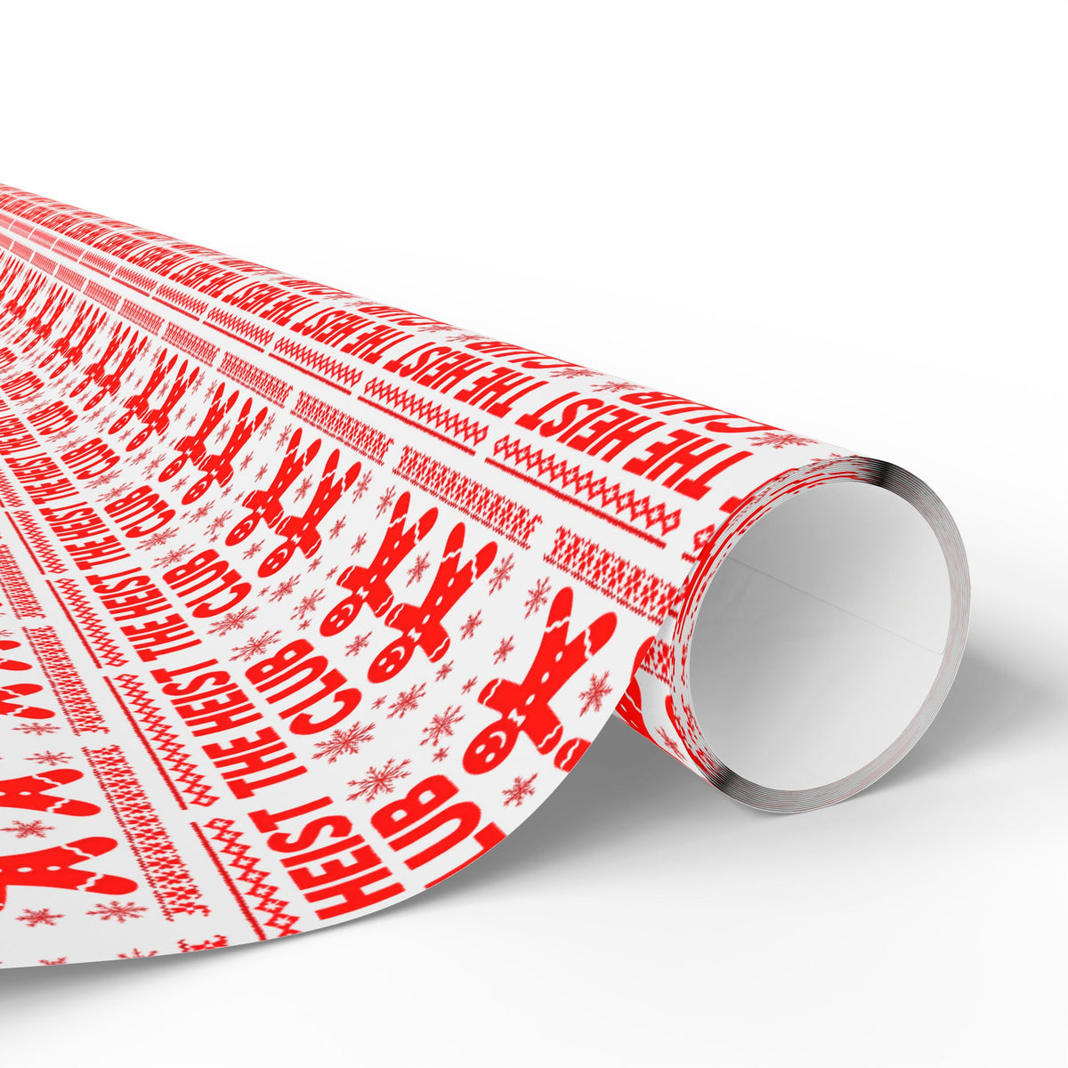 The Heist Club, Gingerbread Wrapping Paper