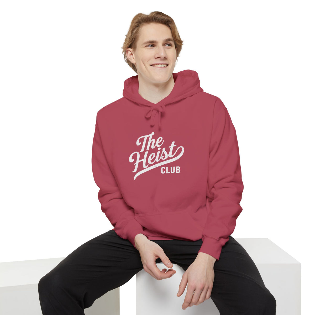 The Heist Club Classic Hoodie | Vintage Logo Pullover