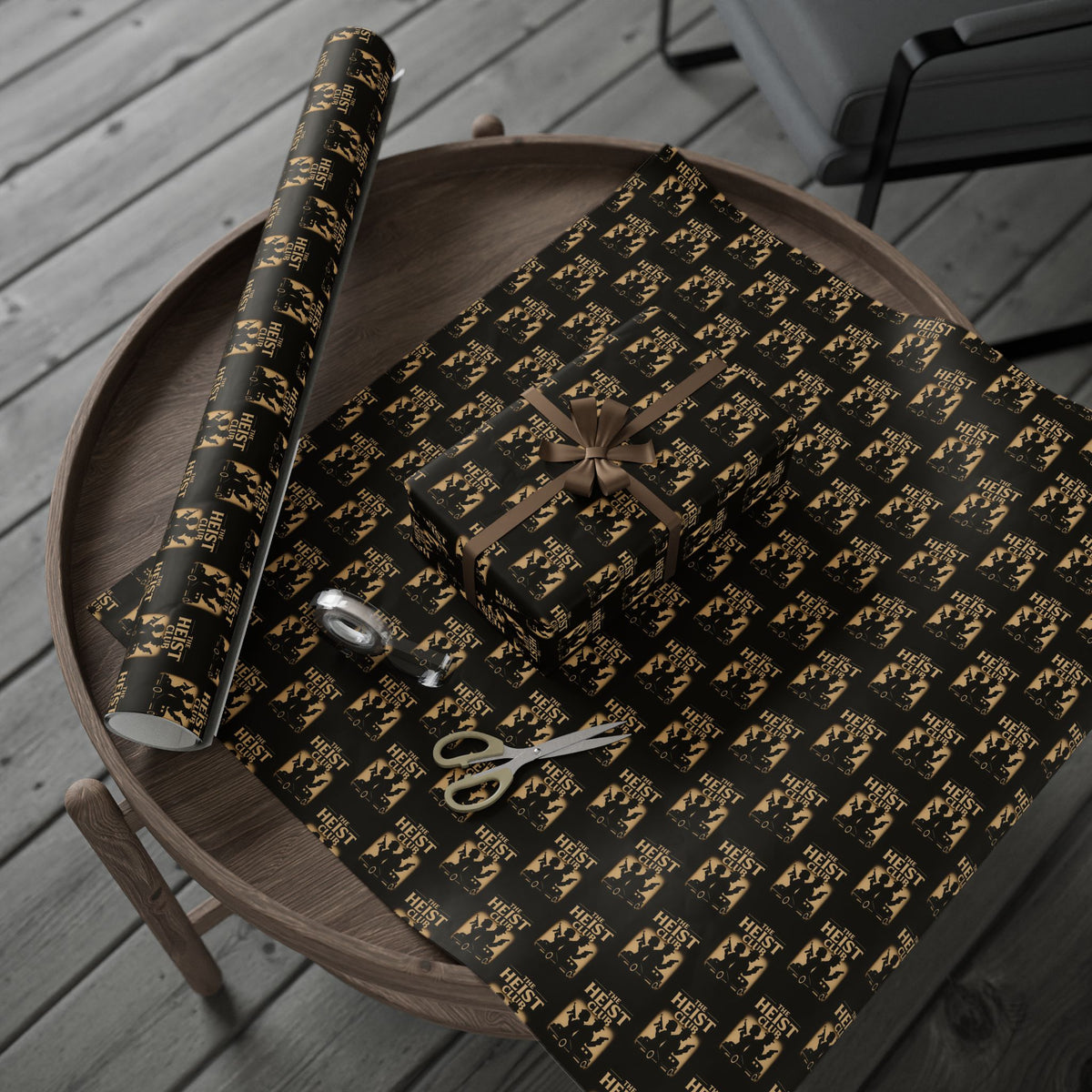 The Heist Club, B&C Pattern Wrapping Paper