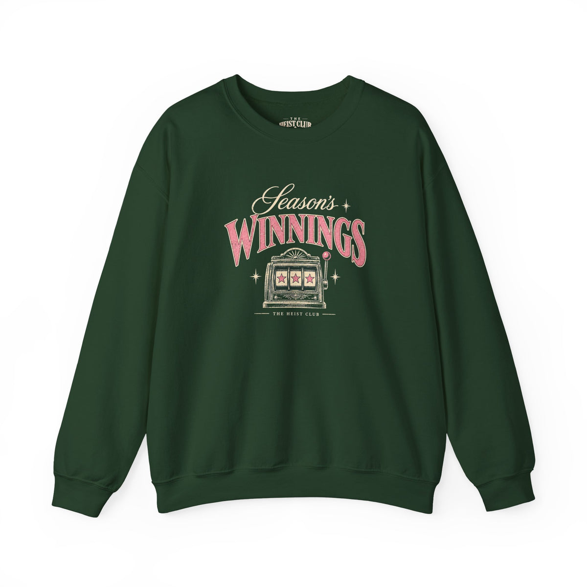 Season’s Winnings 777 Holiday Crewneck | The Heist Club