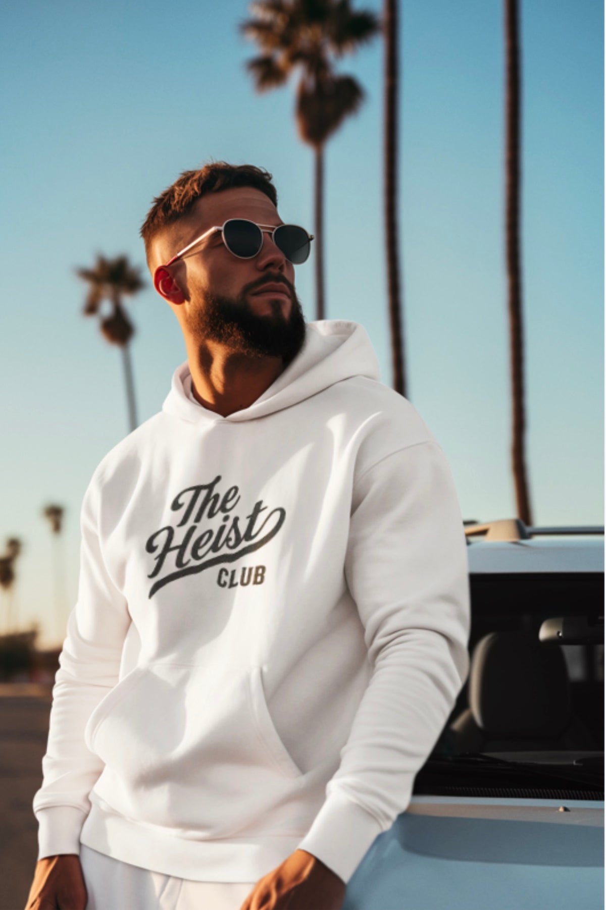 The Heist Club Classic Hoodie | Vintage Logo Pullover