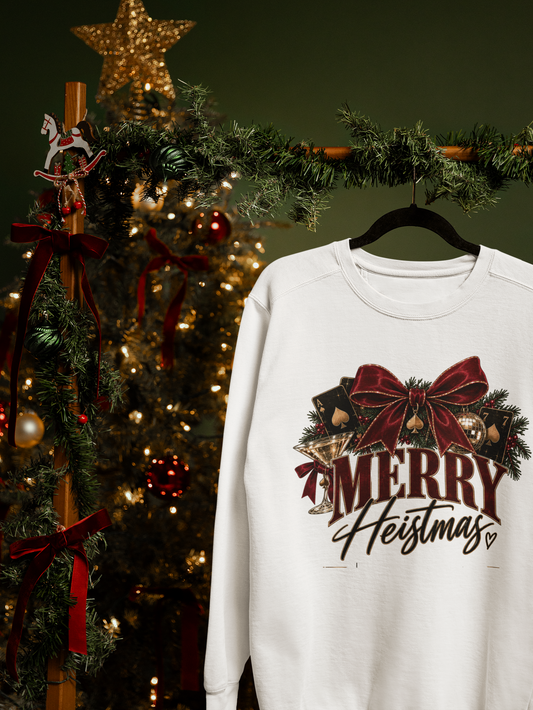 Merry Heistmas Holiday Crewneck | The Heist Club