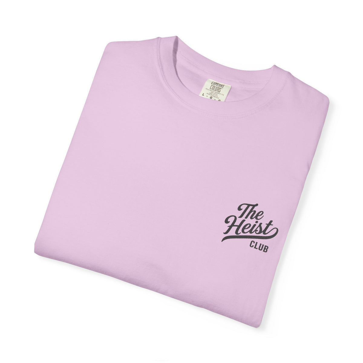 The Heist Club Minimal Logo Tee | Comfort Colors Garment-Dyed T-Shirt