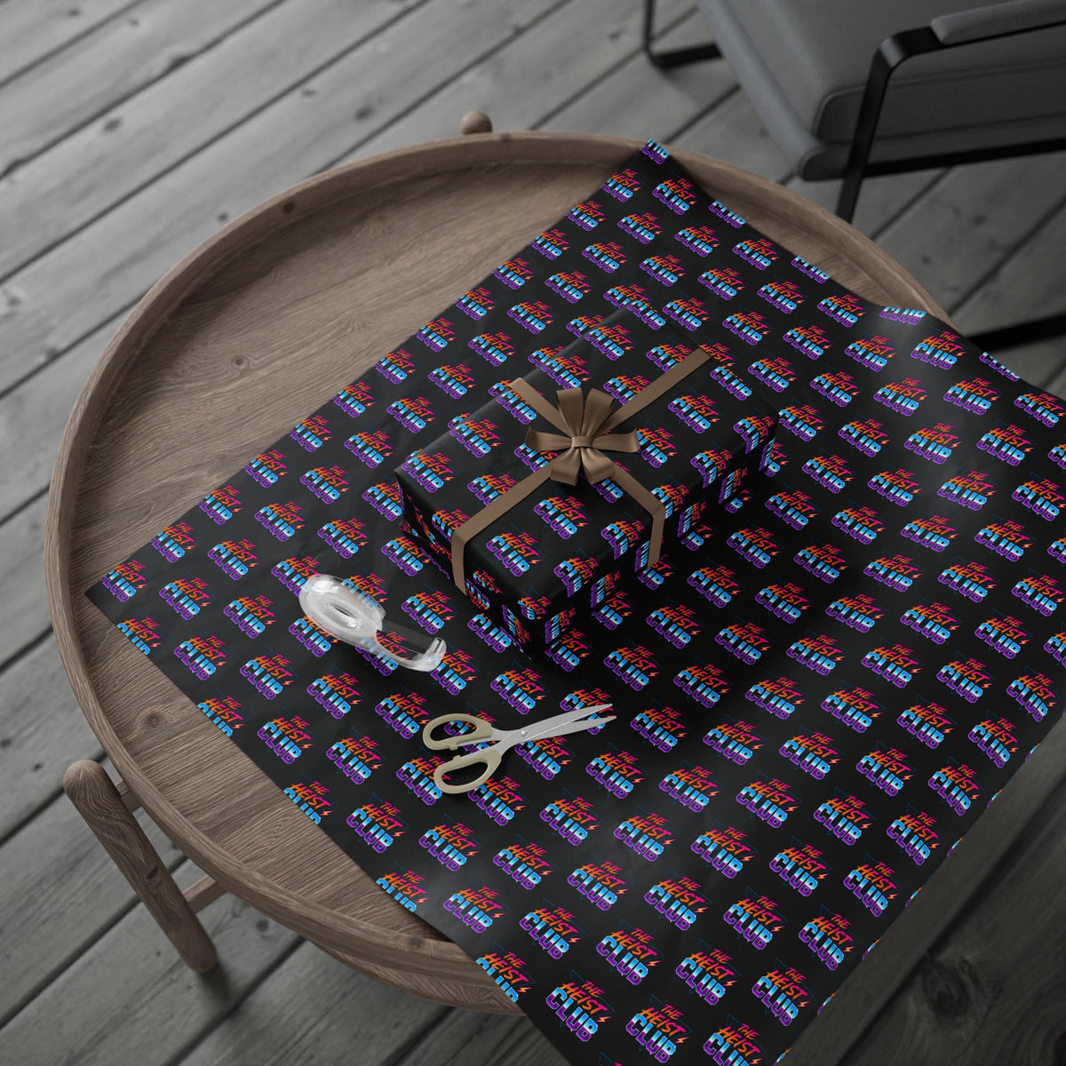 The Heist Club 80’s Gift Wrap