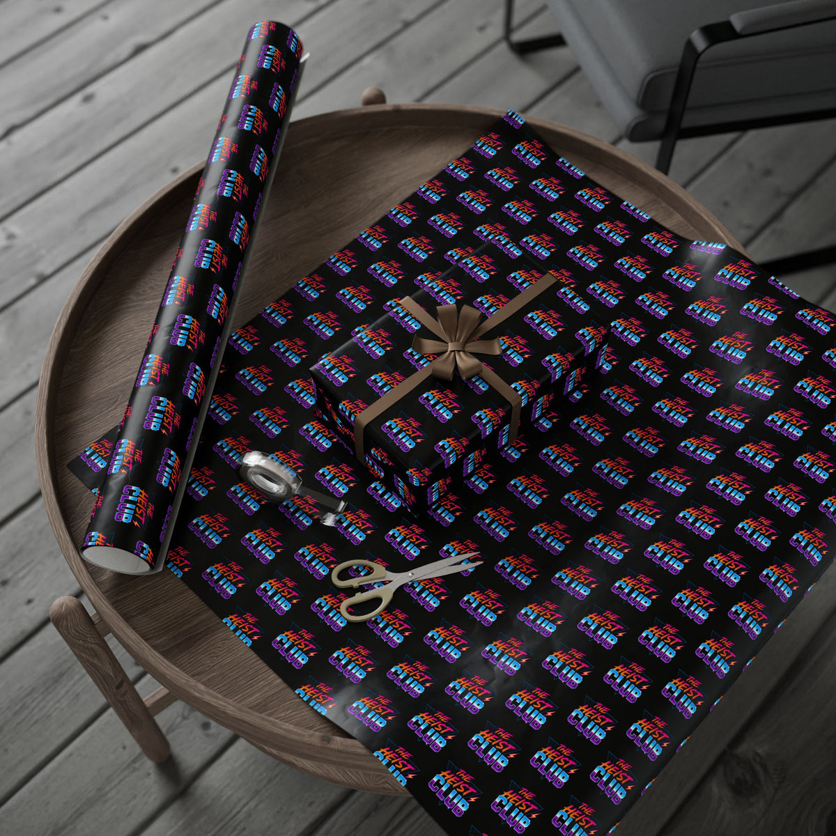 The Heist Club 80’s Gift Wrap