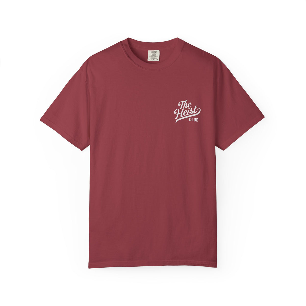 The Heist Club Minimal Logo Tee | Comfort Colors Garment-Dyed T-Shirt