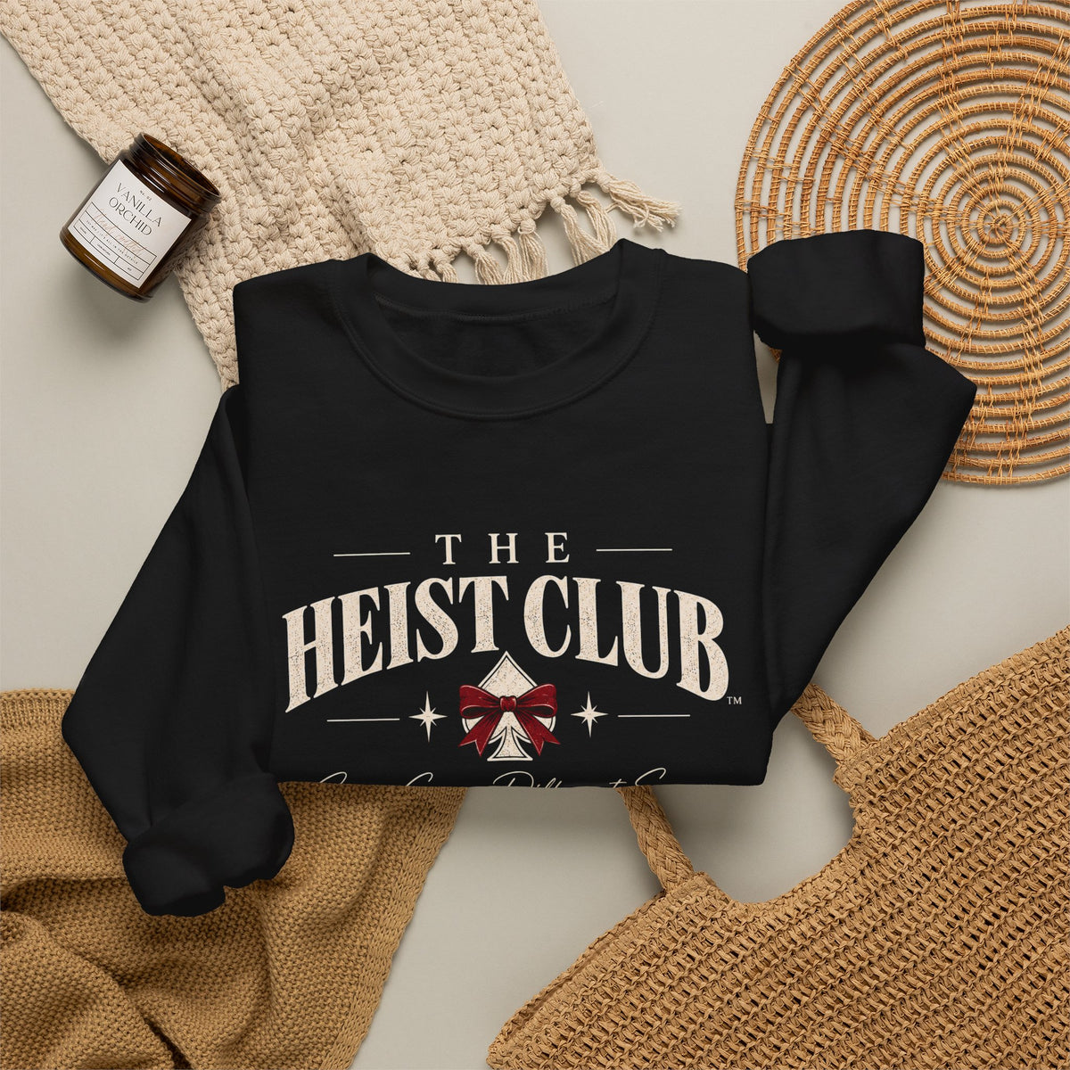 The Heist Club Holiday Crewneck Sweatshirt