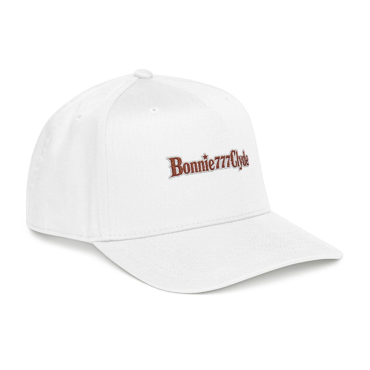 Bonnie777Clyde Two Tone Embroidered Cap