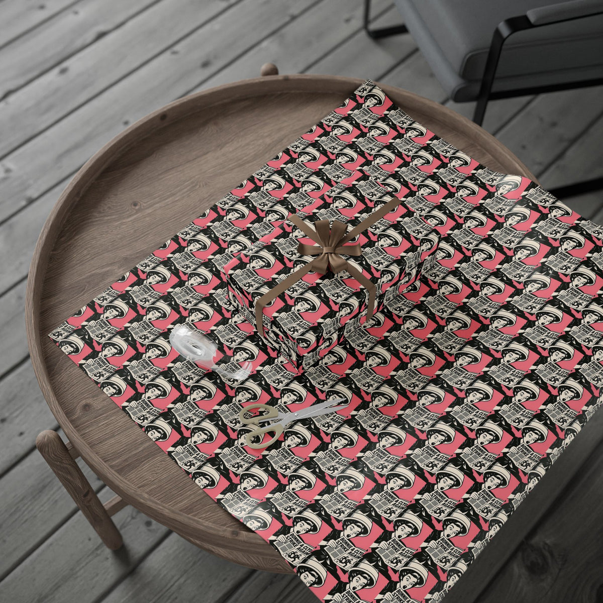 The Heist Club Vintage Gift Wrap