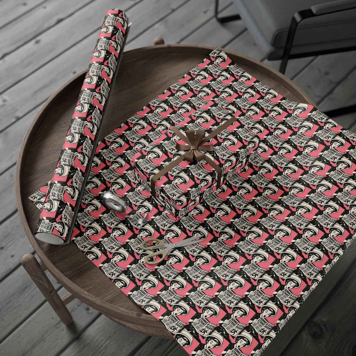 The Heist Club Vintage Gift Wrap