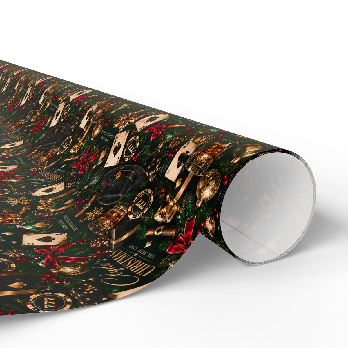 The Heist Club Clyde Casino Wrapping Paper