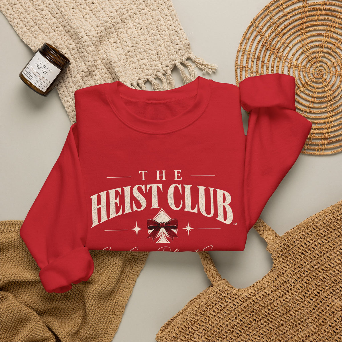 The Heist Club Holiday Crewneck Sweatshirt