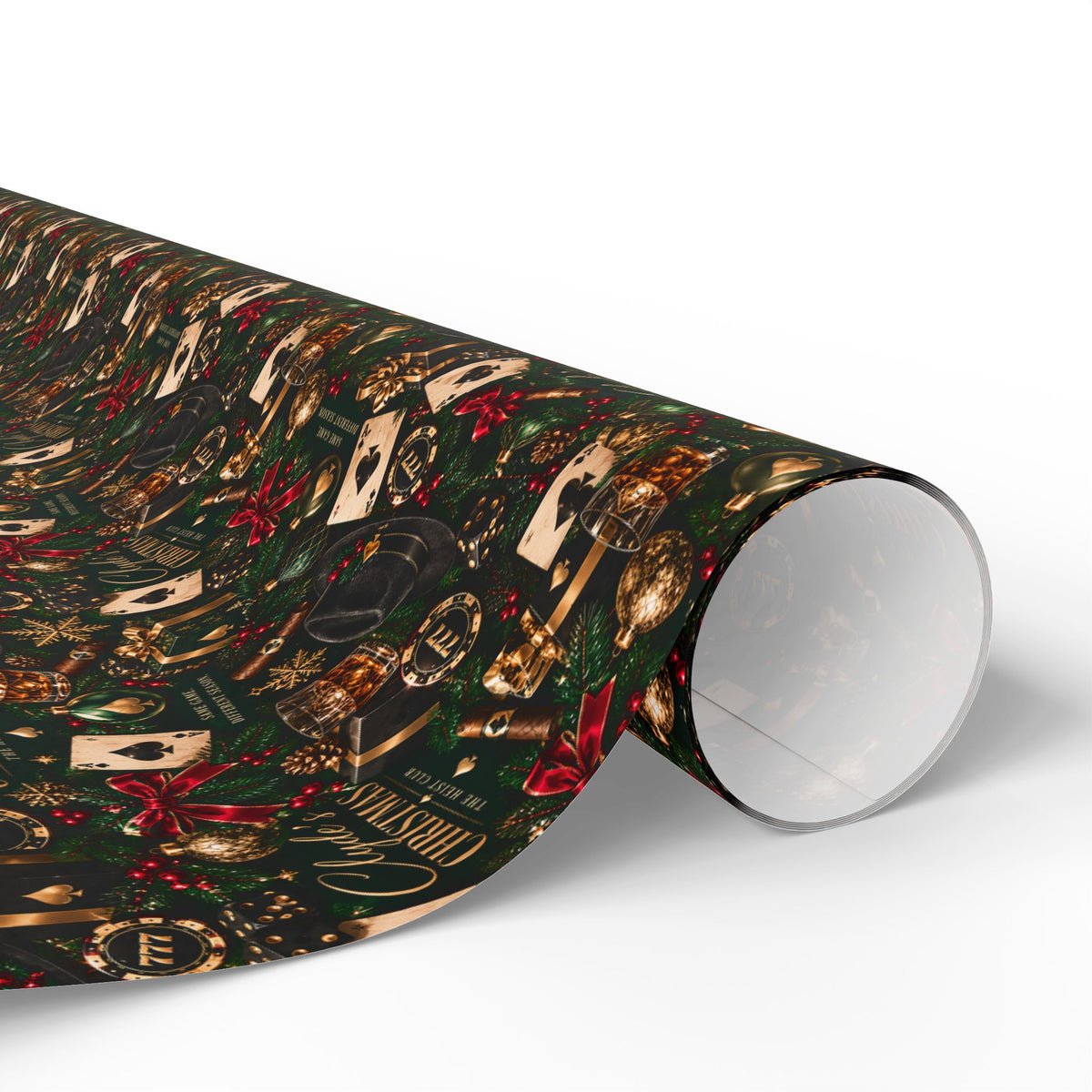 The Heist Club Clyde Casino Wrapping Paper