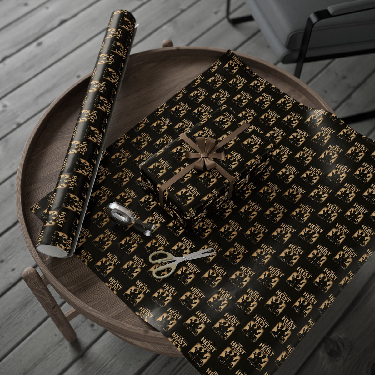 The Heist Club, B&C Pattern Wrapping Paper