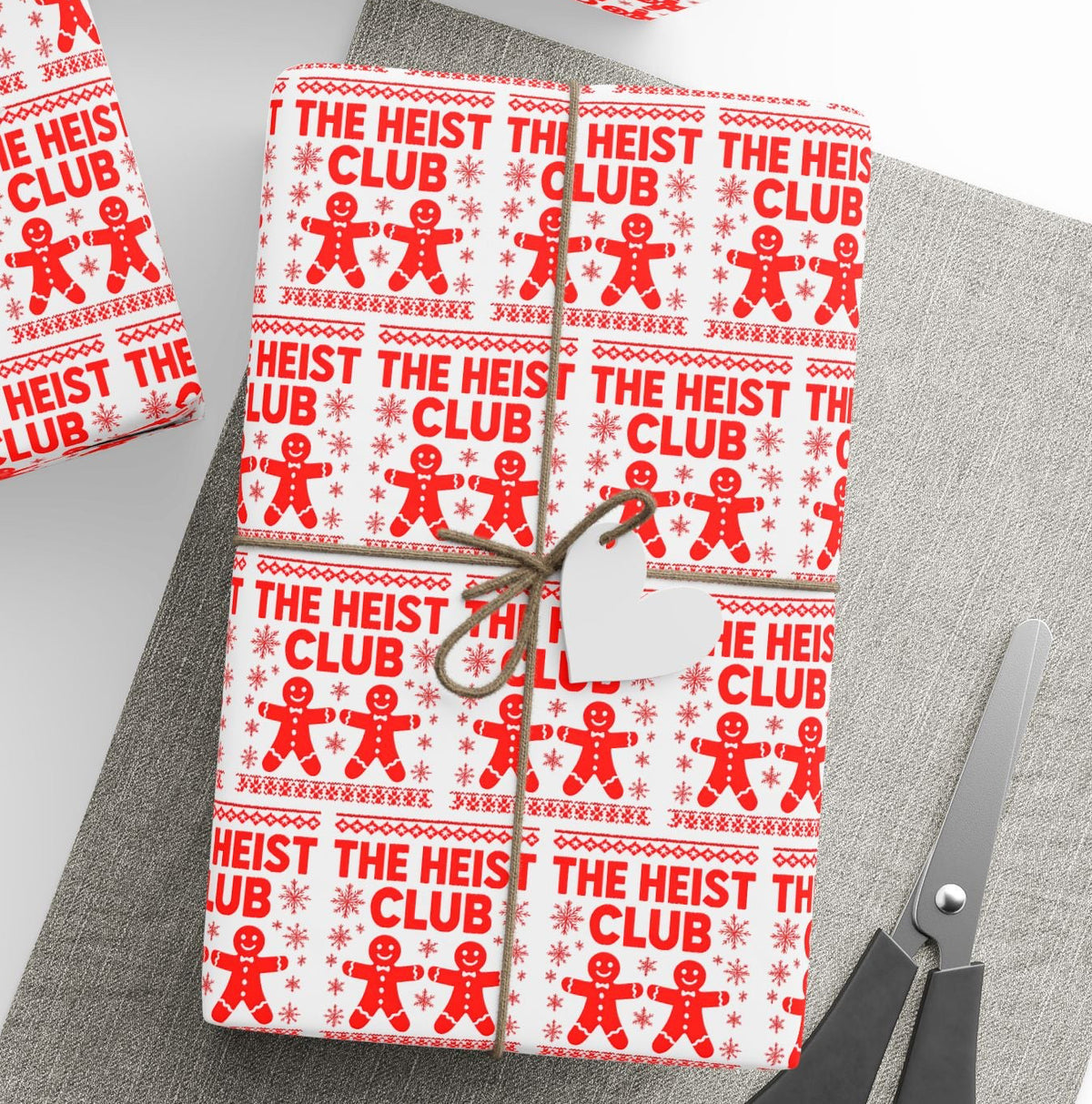 The Heist Club, Gingerbread Wrapping Paper