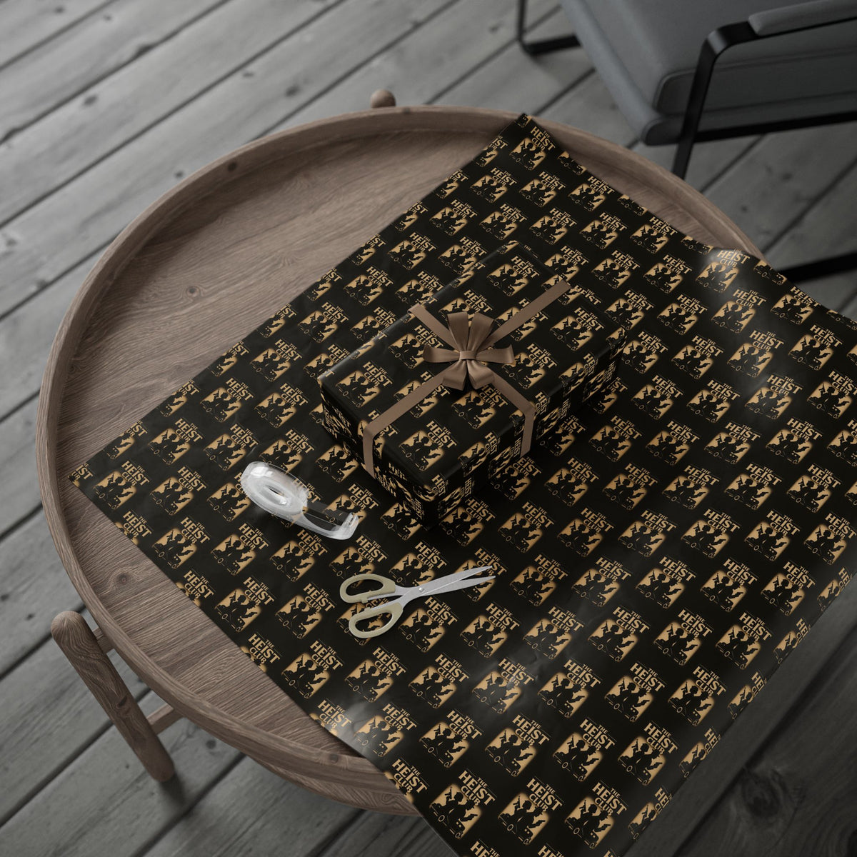 The Heist Club, B&C Pattern Wrapping Paper