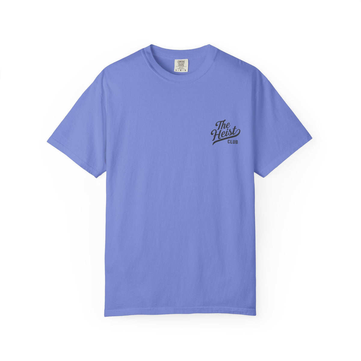 The Heist Club Minimal Logo Tee | Comfort Colors Garment-Dyed T-Shirt