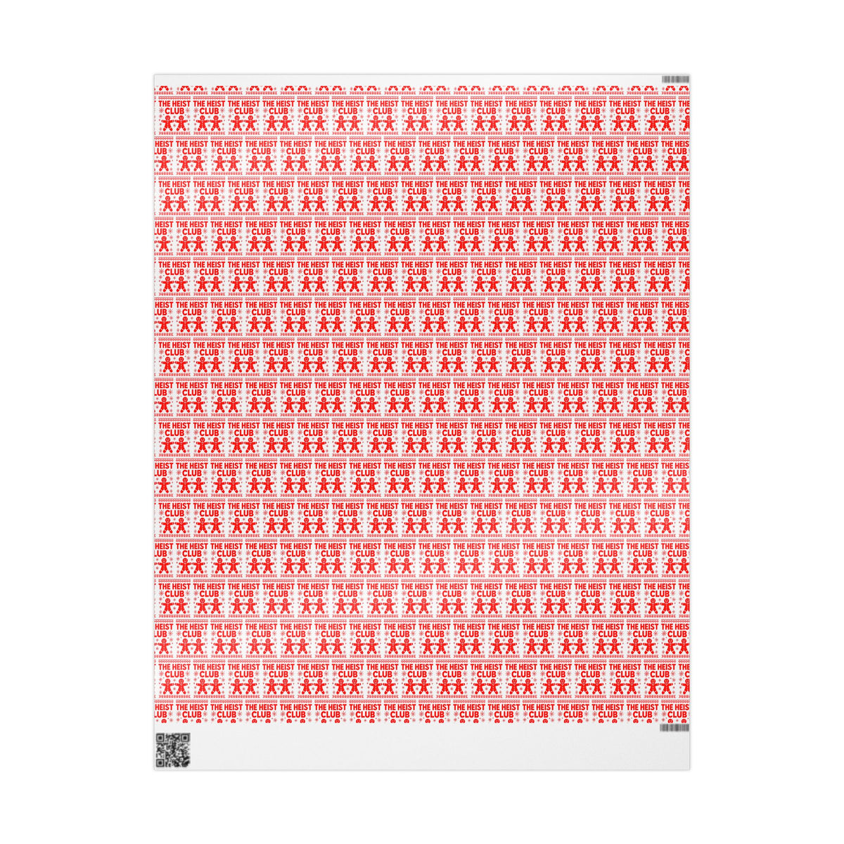The Heist Club, Gingerbread Wrapping Paper