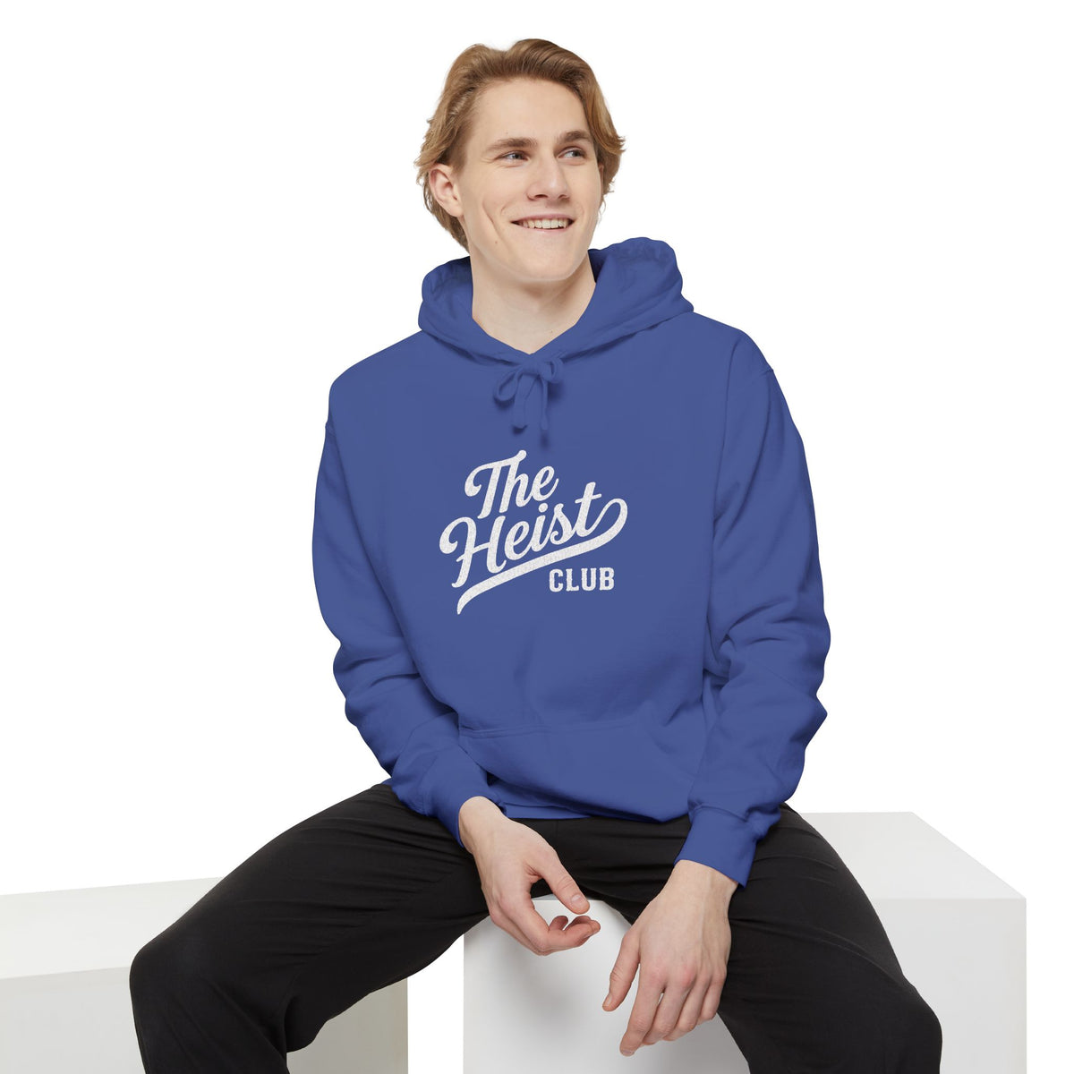 The Heist Club Classic Hoodie | Vintage Logo Pullover