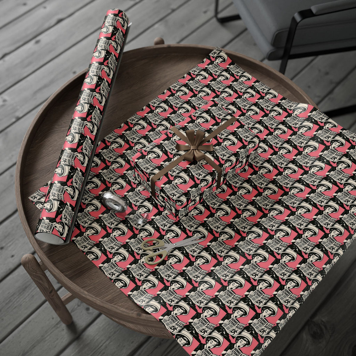 The Heist Club Vintage Gift Wrap