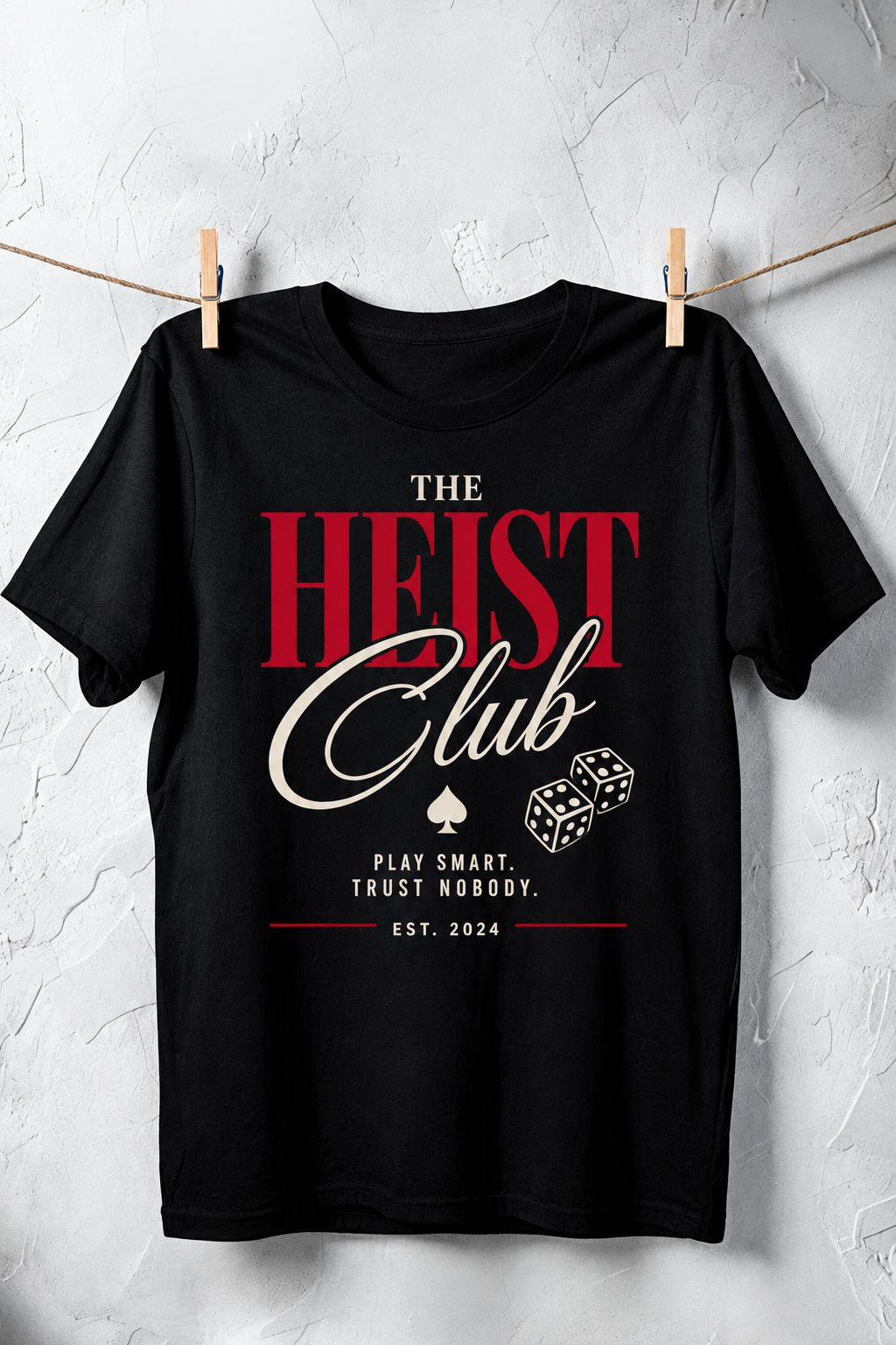 The Heist Club After Hours Tee